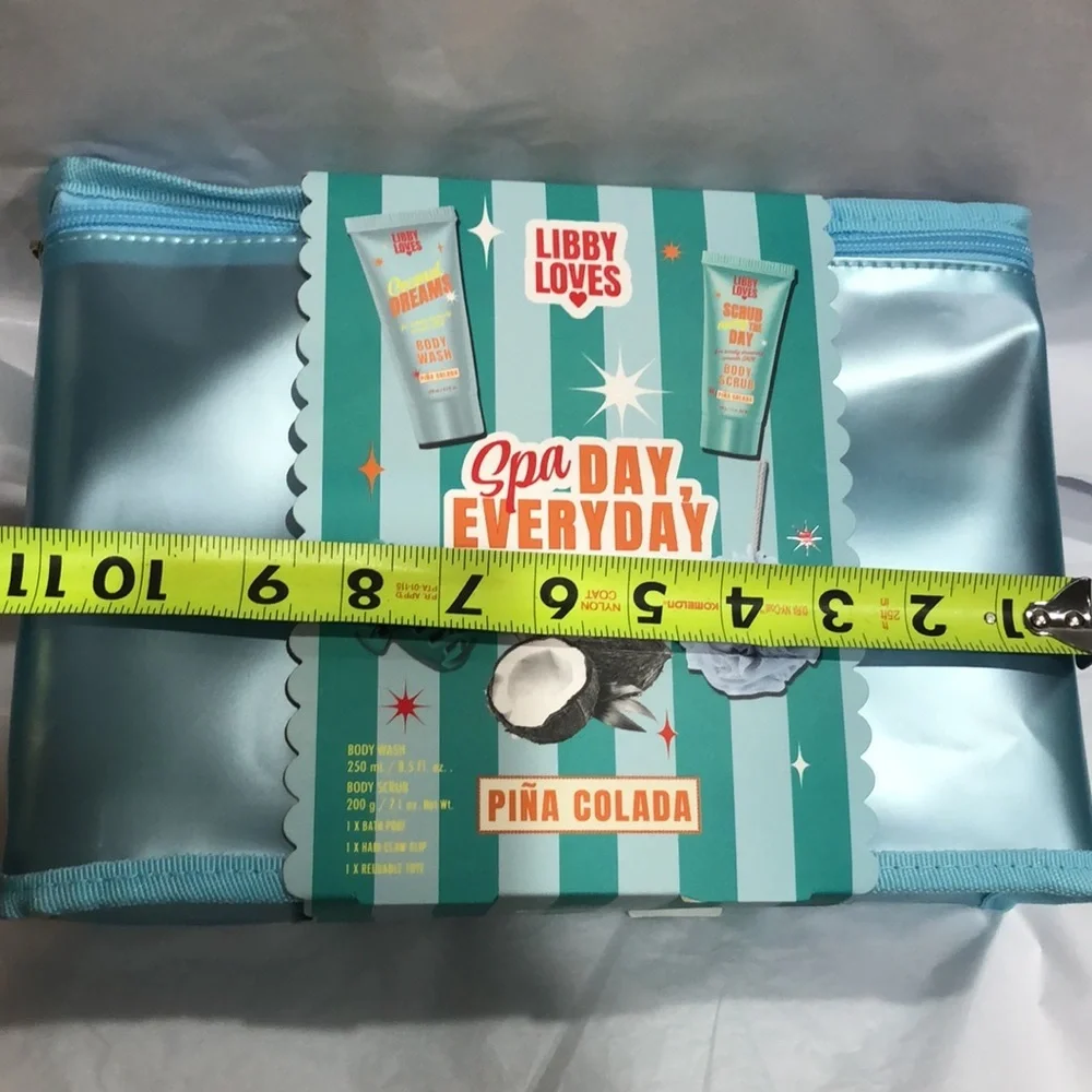 Libby Loves 5piece Spa day everyday pina colada spa kit new‎
